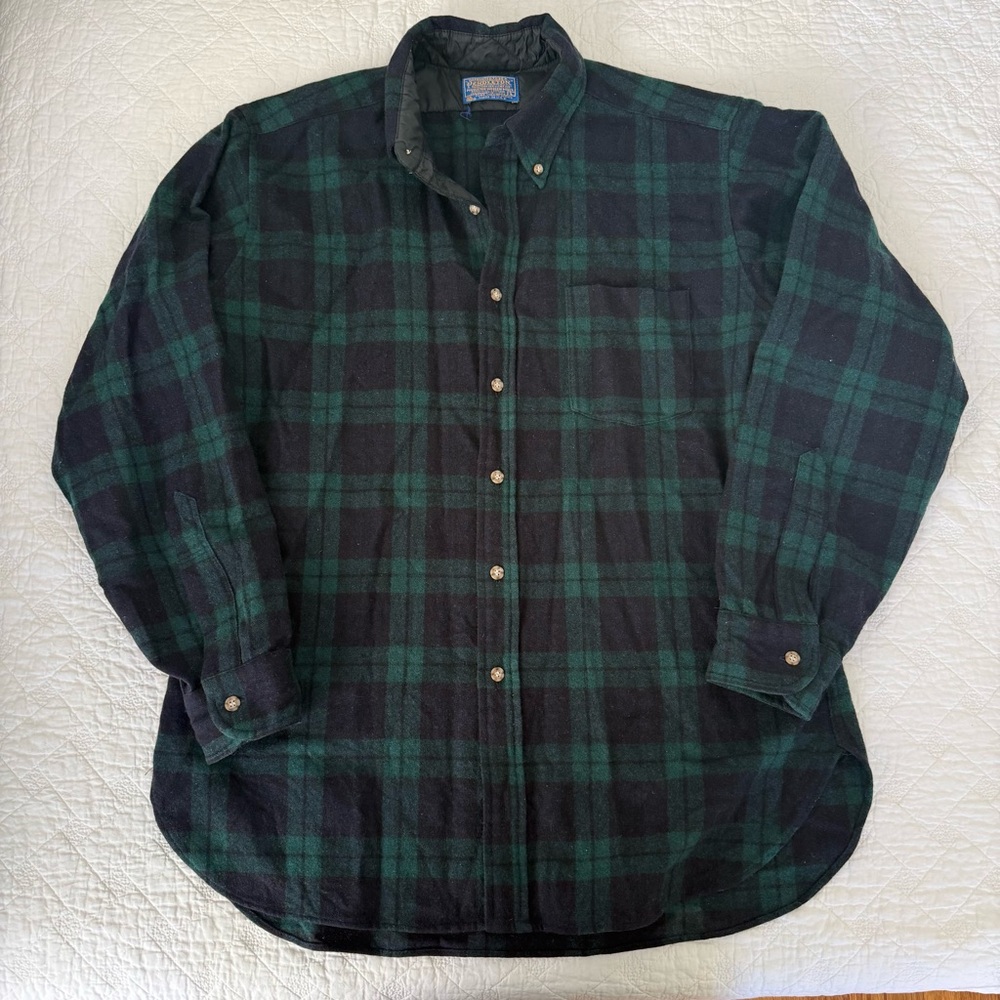 Pendleton Plaid Wool board shirt